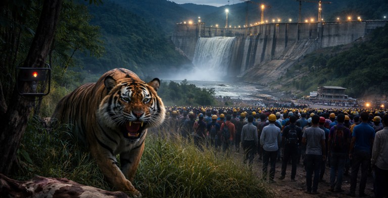 పోలవరం ప్రాజెక్టు వద్ద క్షణ క్షణం.. భయం..భయం..